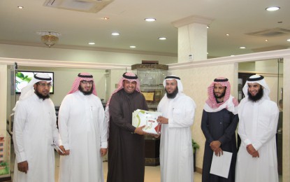 وفد من مكتب الدعوة والأرشاد بأبها في ضيافة القسم الإعلامي بالمكتب