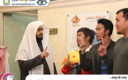 اشهار اسلام ثلاثة أشخاص بمكتب الراكه التعاوني